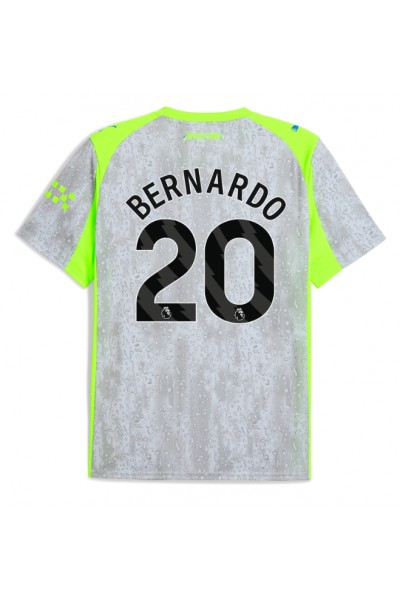 Manchester City Bernardo Silva #20 Jalkapallovaatteet Kolmaspaita 2025-26 Lyhythihainen Manchester City Bernardo Silva #20 Jalkapallovaatteet Kolmaspaita 2025-26 Lyhythihainen